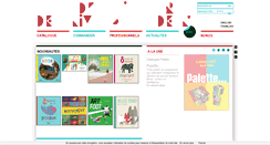 Desktop Screenshot of editionspalette.com